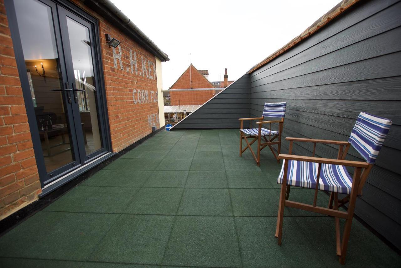 Spacious Apartment With Roof Terrace, Near The Waterfront, Ipswich Dış mekan fotoğraf